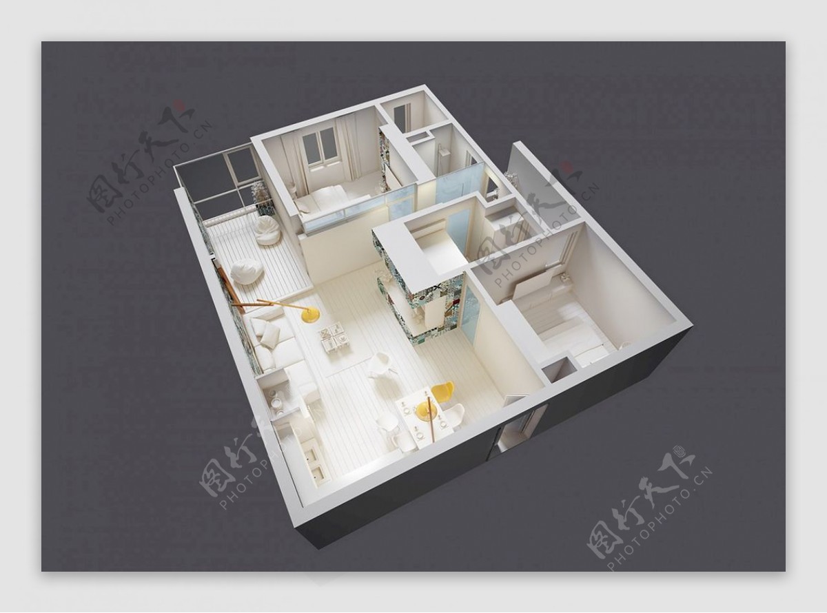 3D房屋图