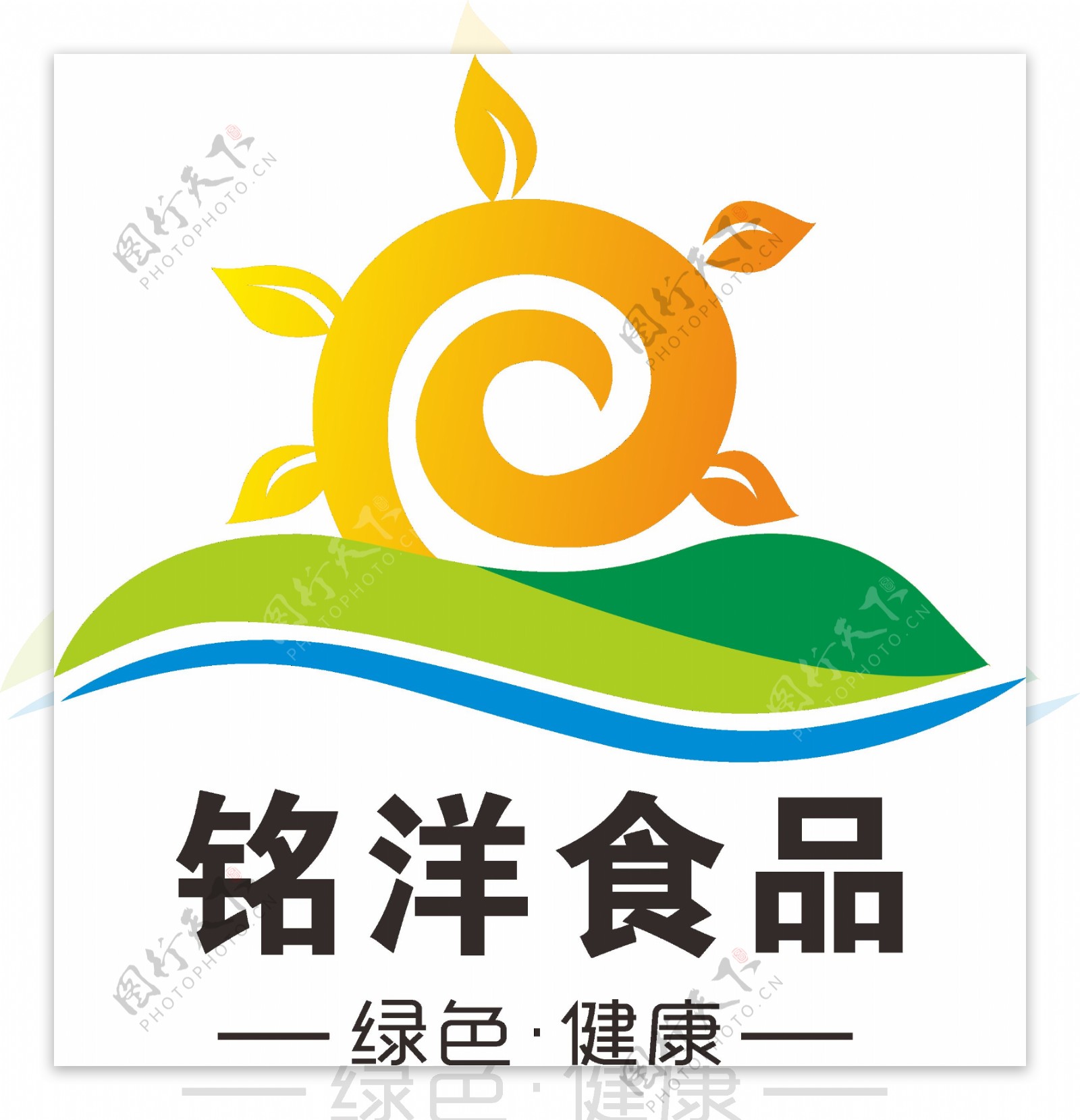 铭洋食品logo设计