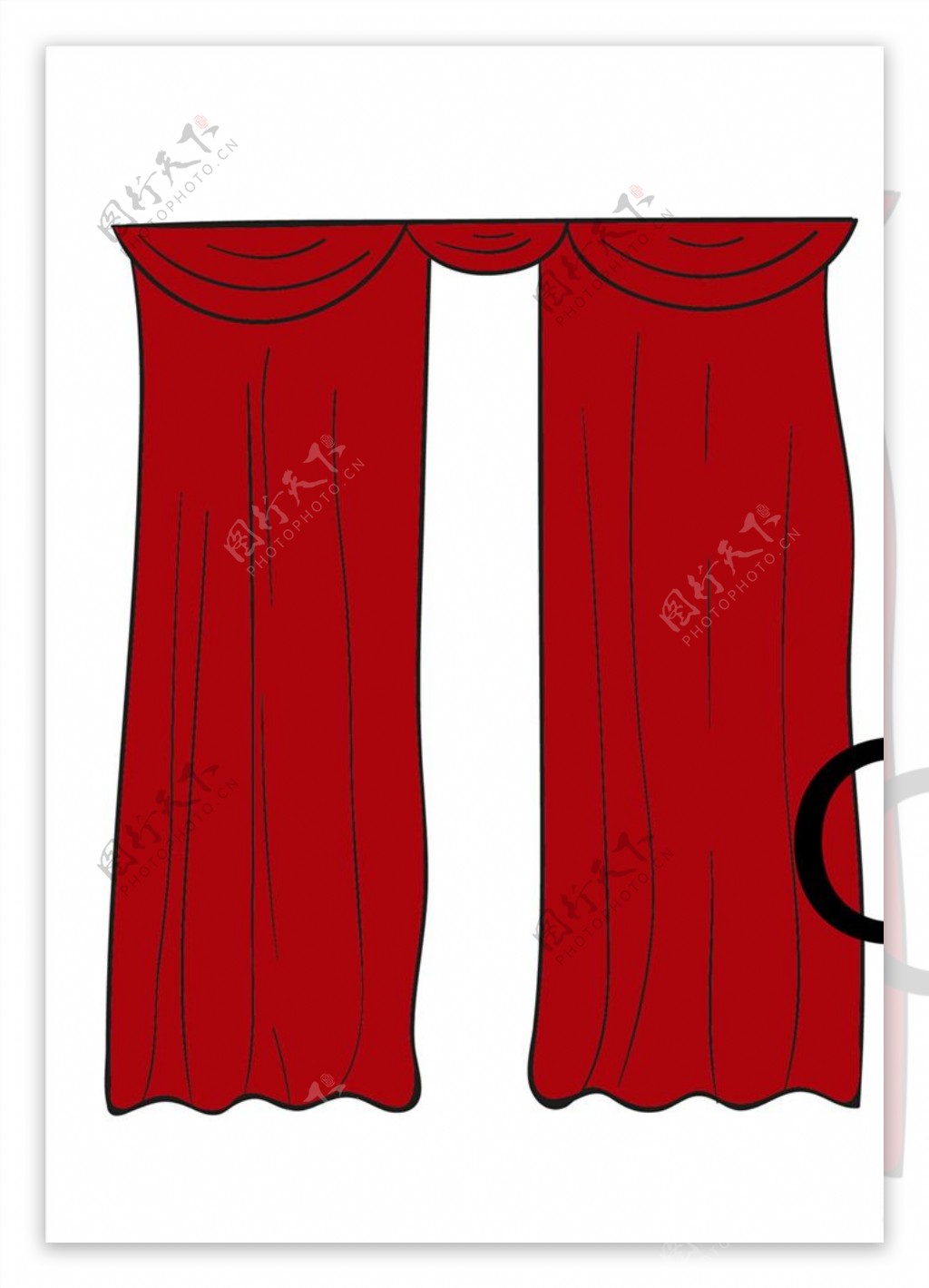 红窗帘