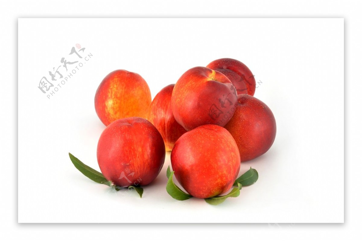 油桃桃子水果红色桃子桃