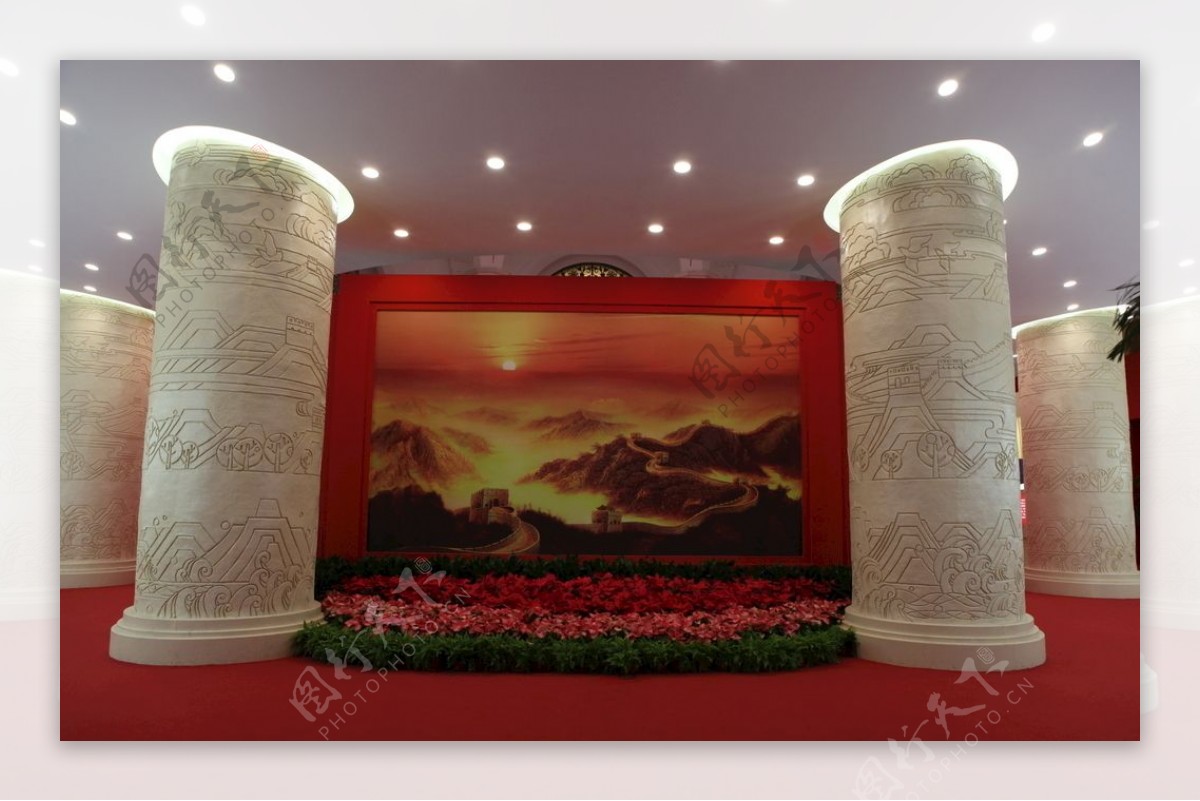 北京展览馆五年成就展照片