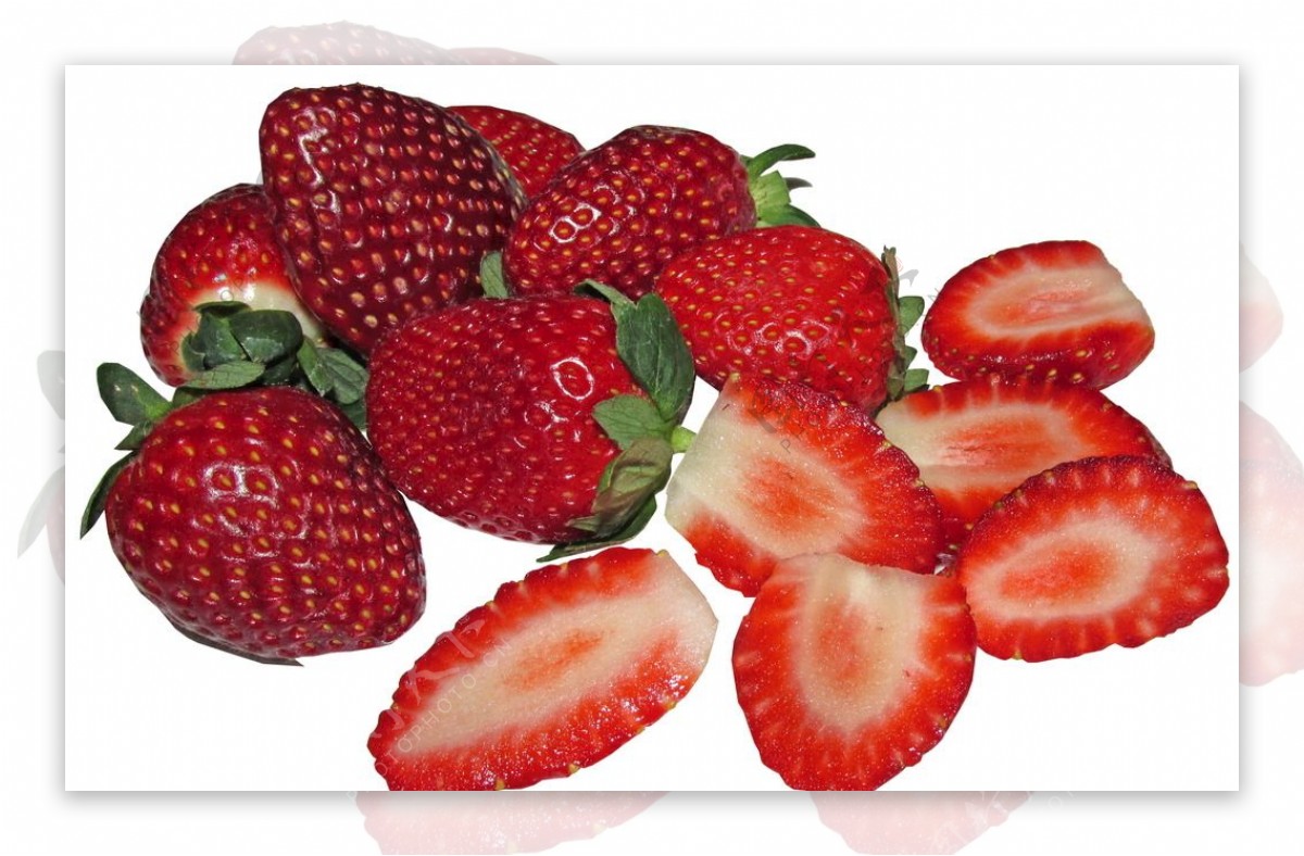 成熟甜草莓