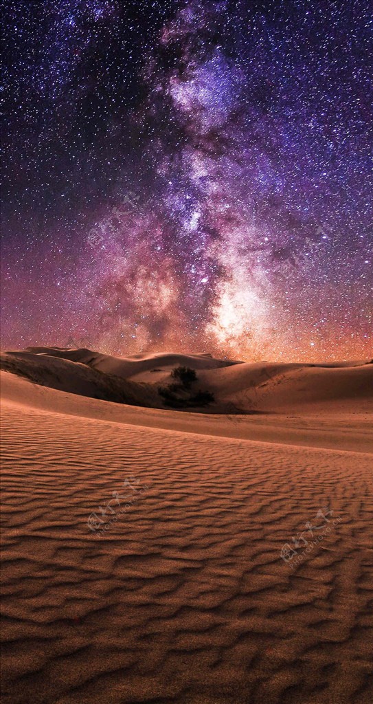 沙漠星空