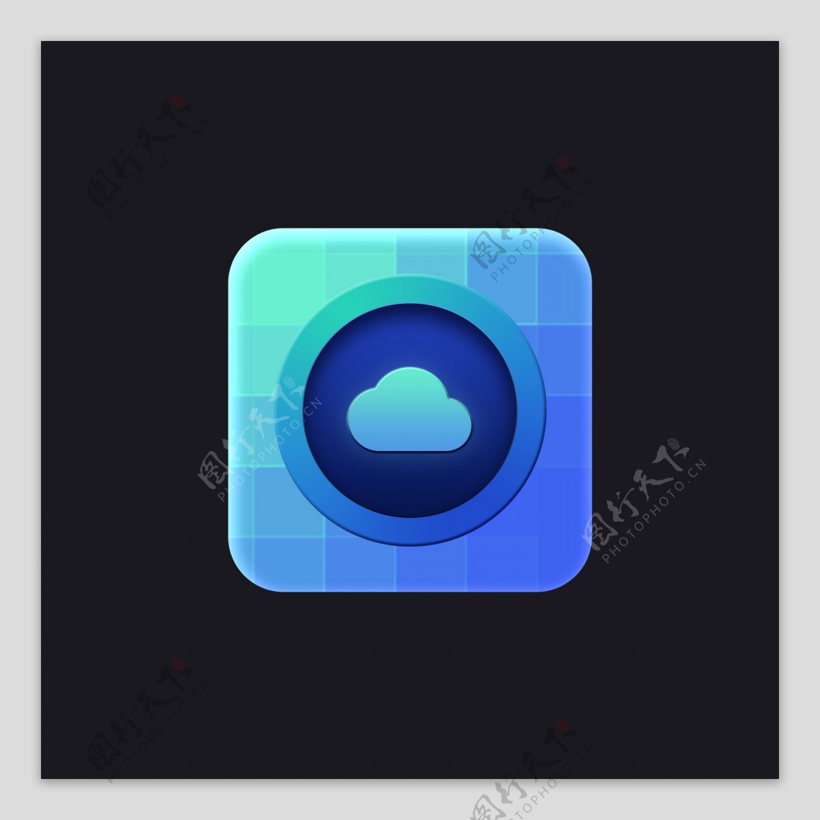 icon6晕图标原创商用元素3d渐变色