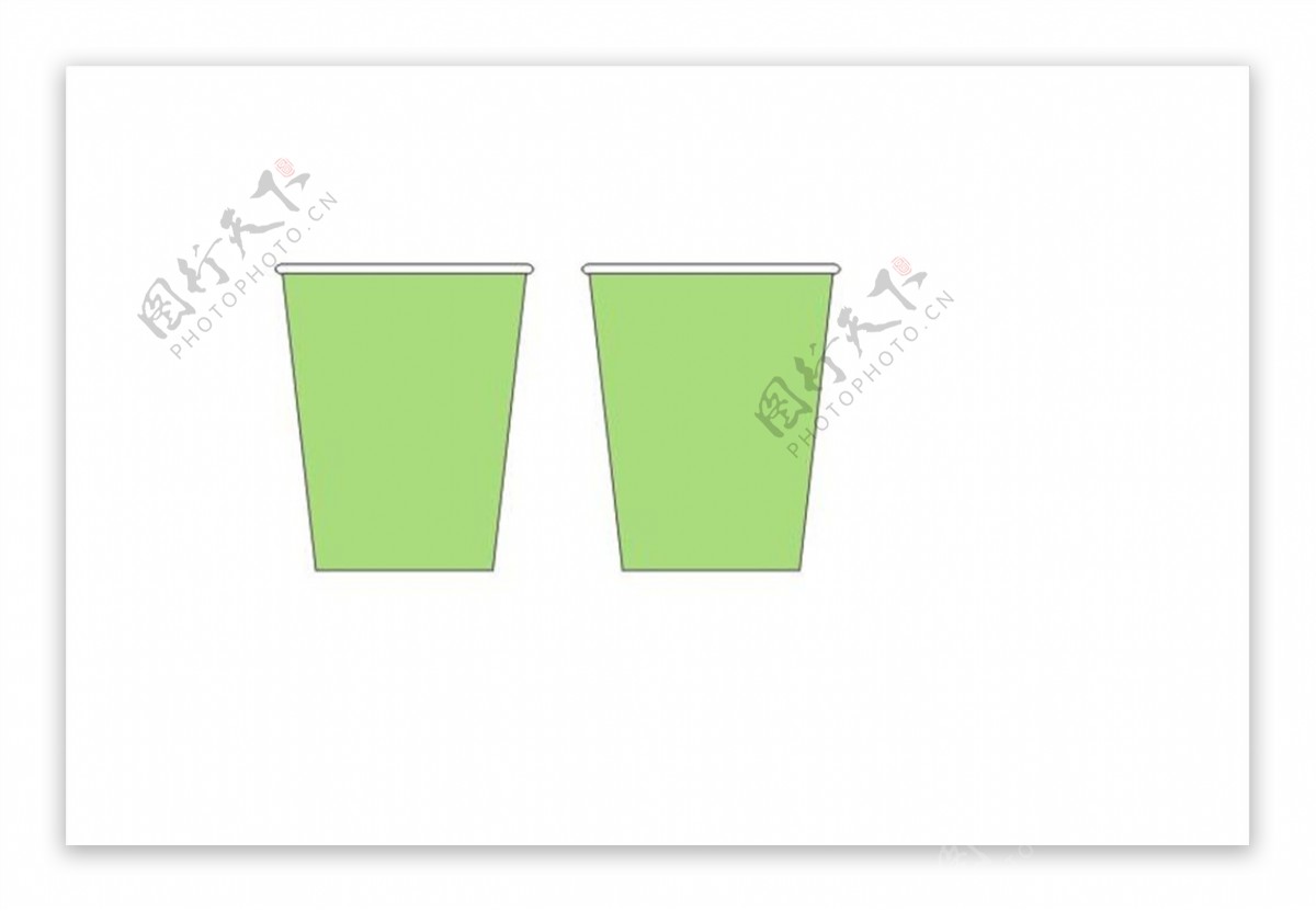 纸杯水杯纸杯设计广告设计