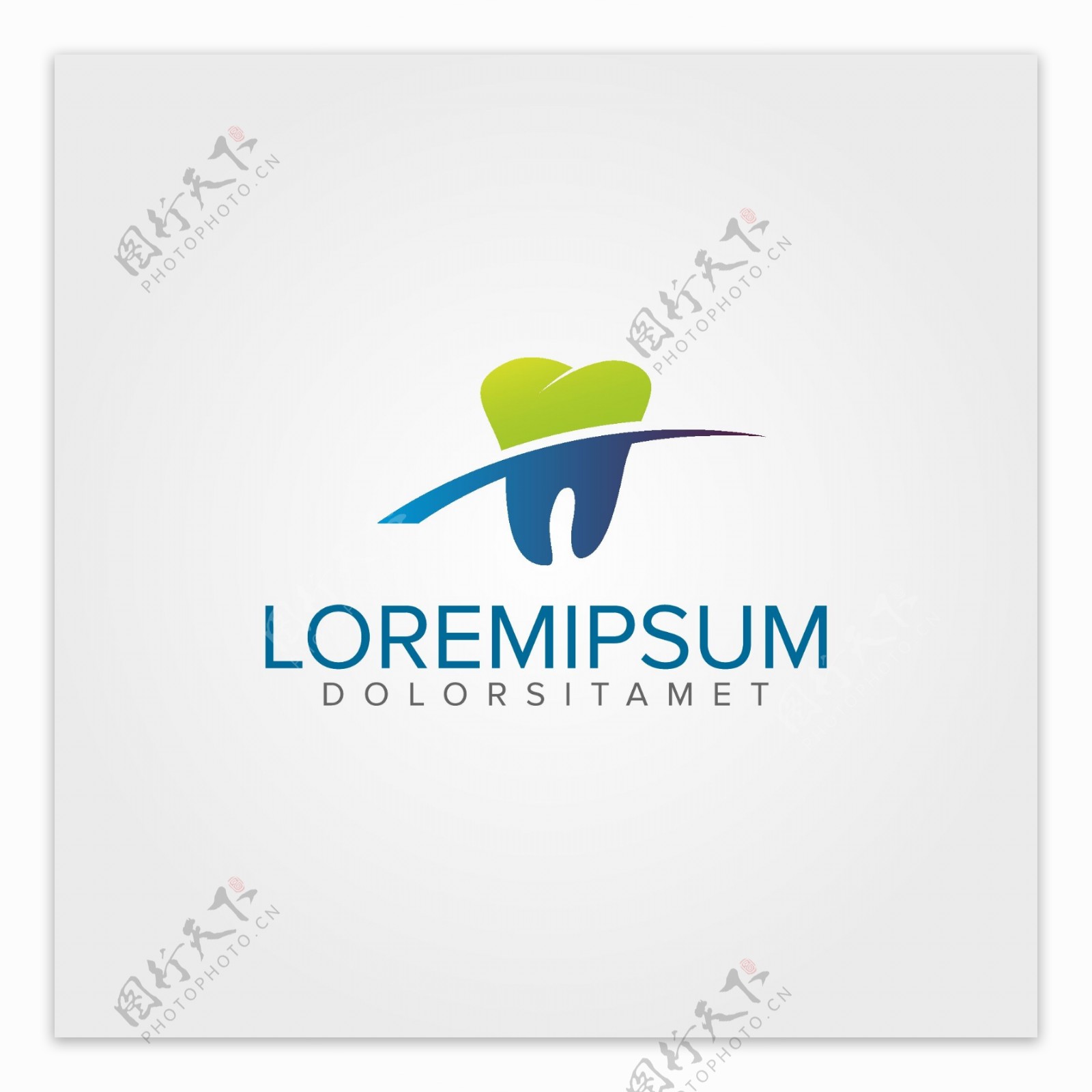 医疗领域标识牙科logo