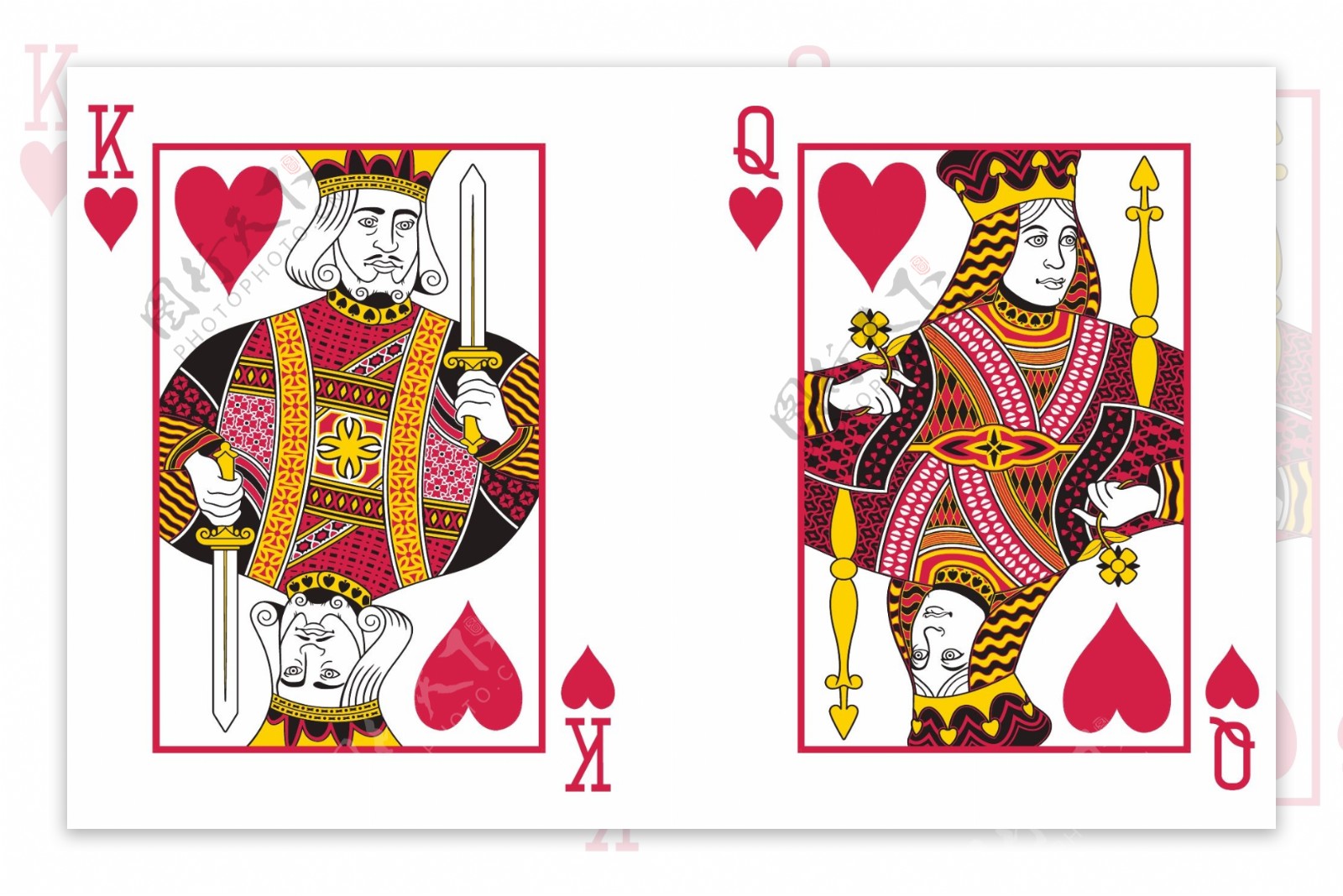 扑克牌图片素材免费下载 - 觅知网