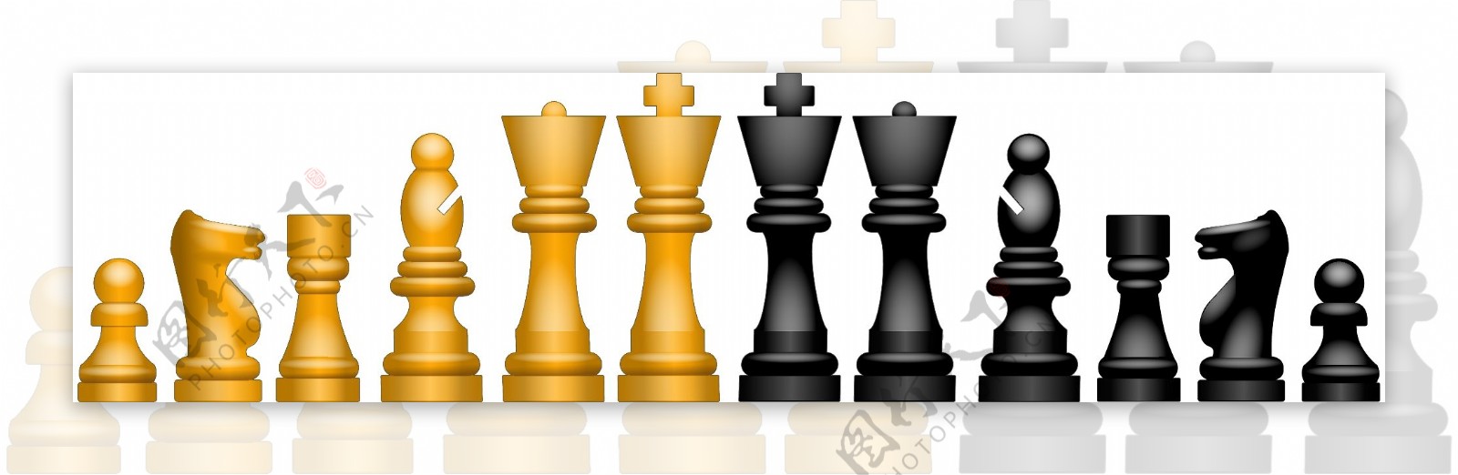 国际象棋游戏矢量