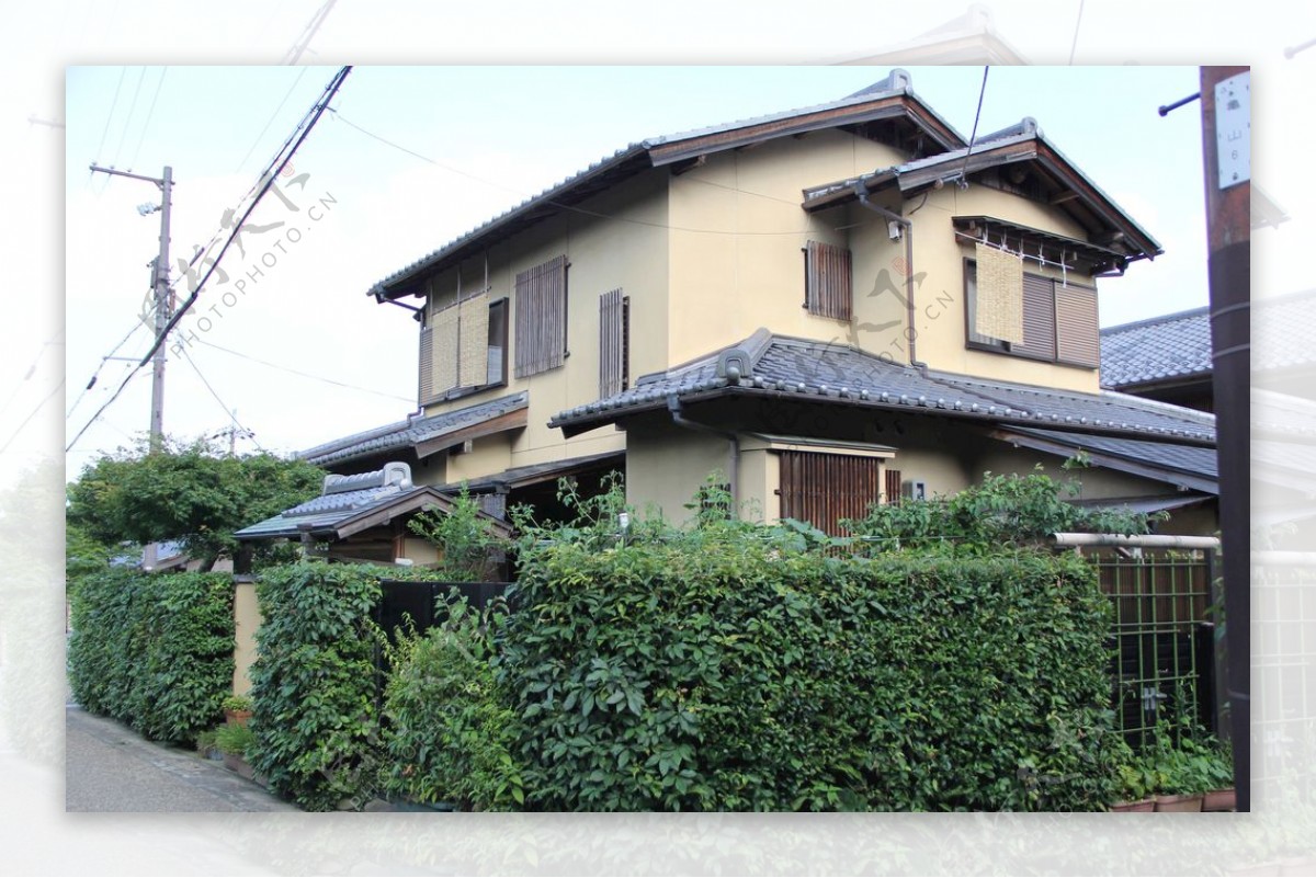 日本摄影素材日式住宅