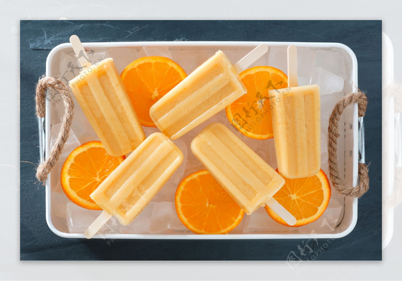 橙子冰棍