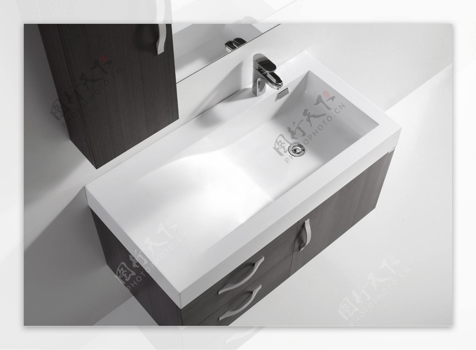 现代洗手台洗脸盆组合- 建E网3D模型下载网