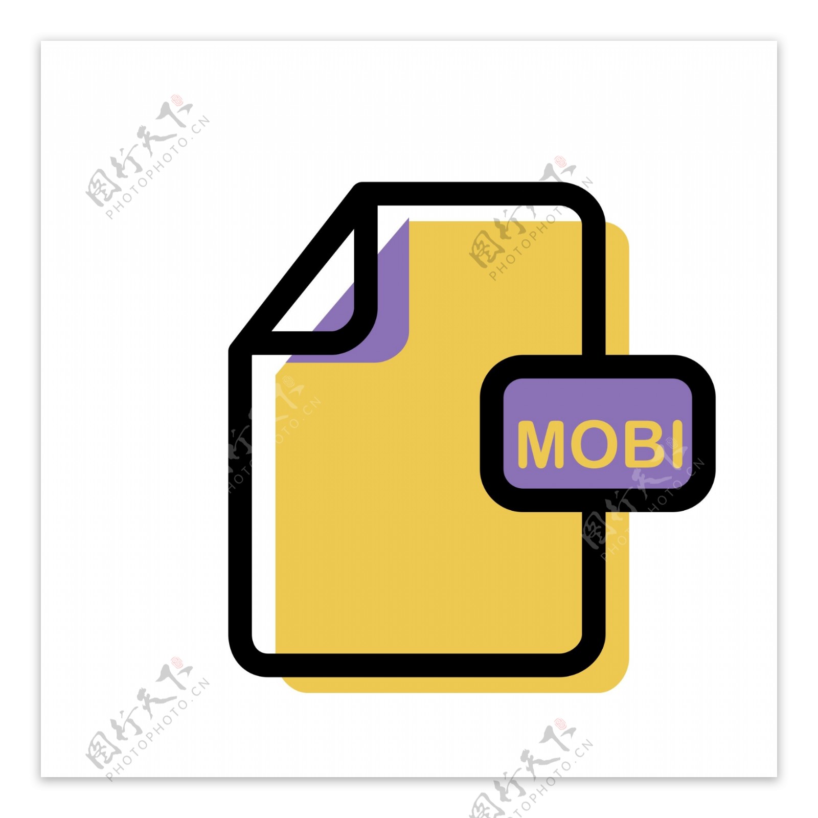 MOBI文件格式免抠图