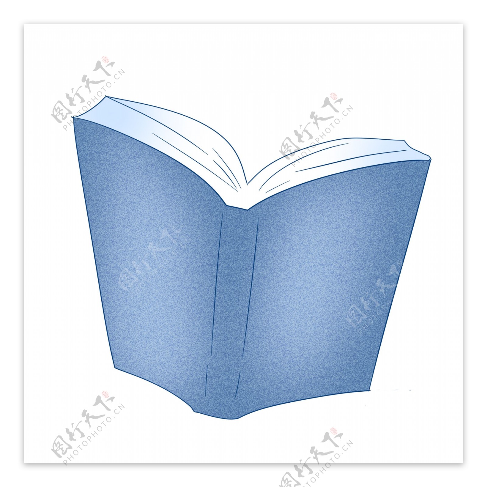 蓝色图案书籍设计