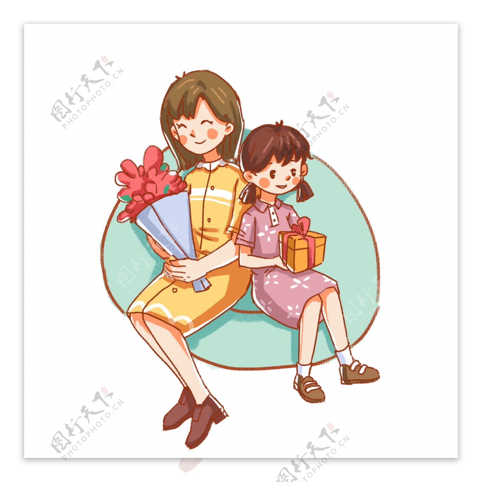 母亲节女儿给母亲鲜花套图系列五