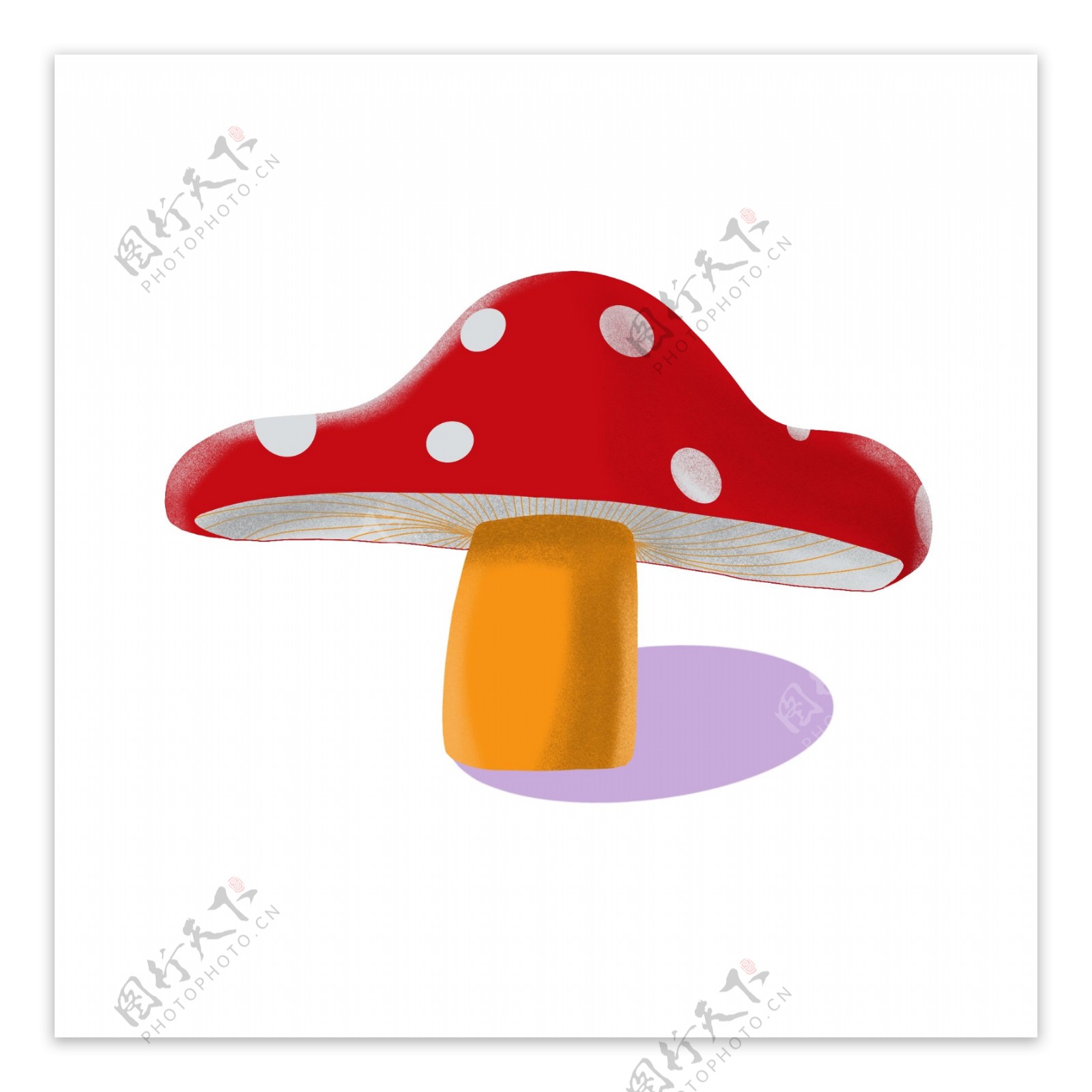 蘑菇红蘑菇卡通蘑菇