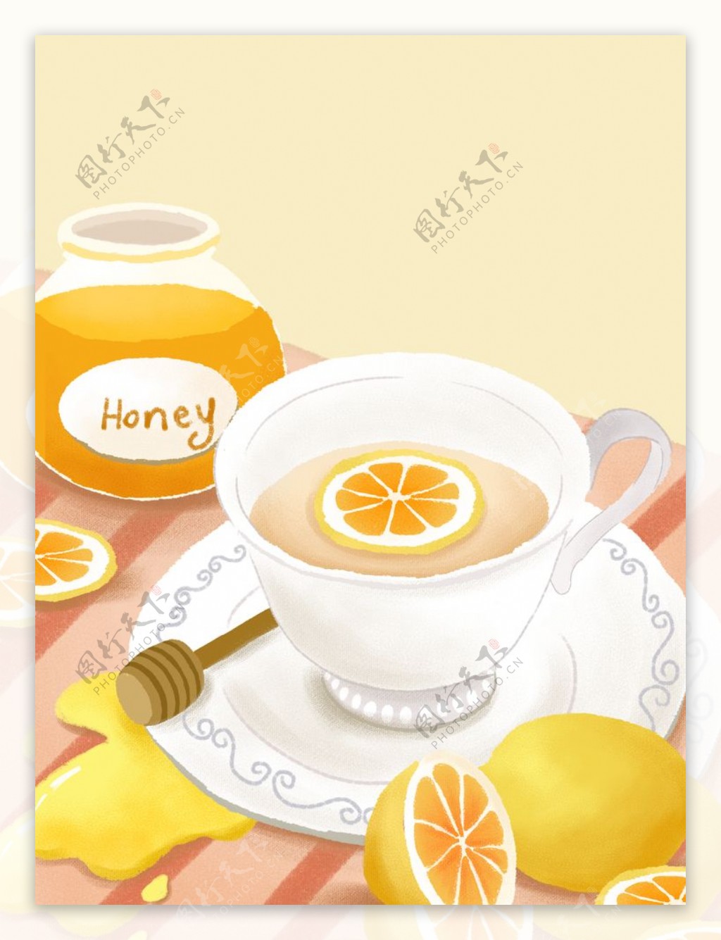 蜂蜜蜜柚子茶
