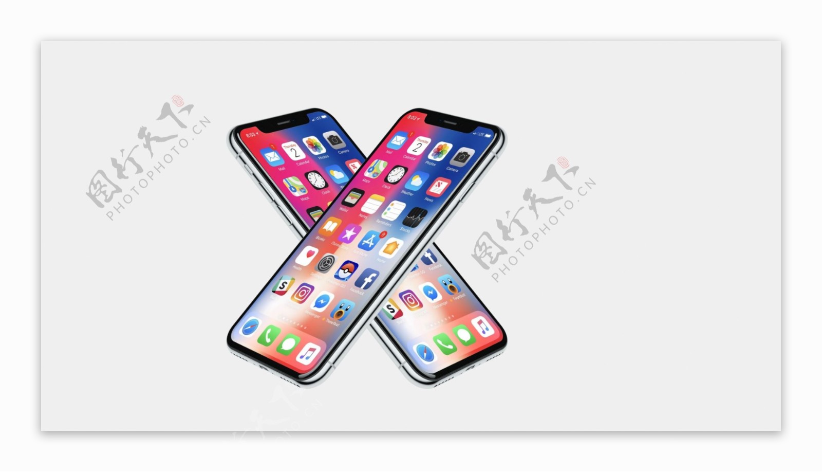 iPhoneX手机PSD