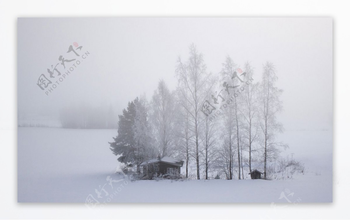 芬兰唯美雪景