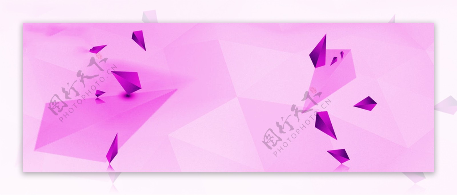 紫色三角的紫色背景