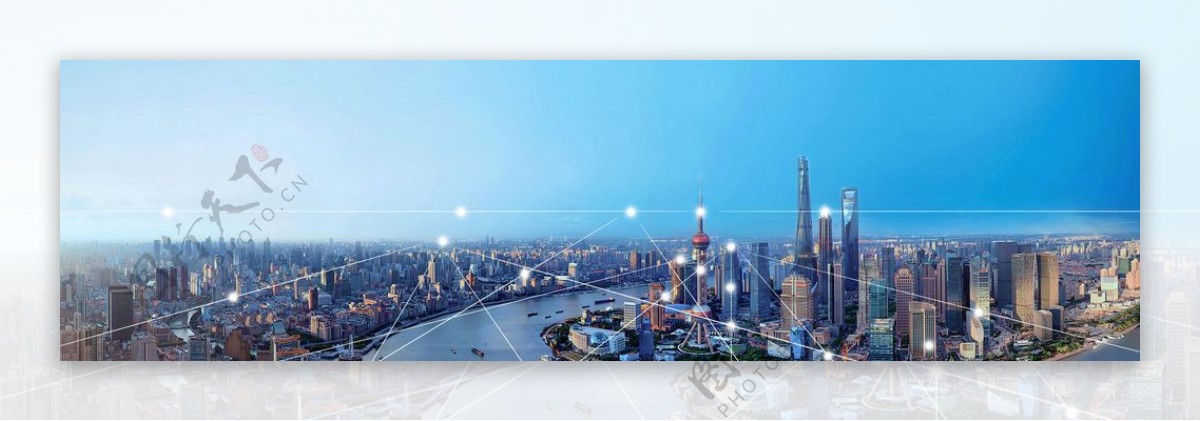 科技互联网城市上海外滩
