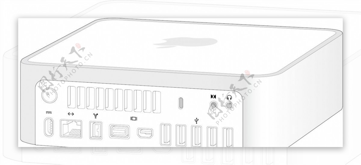 电子图标系列MAC迷你机箱
