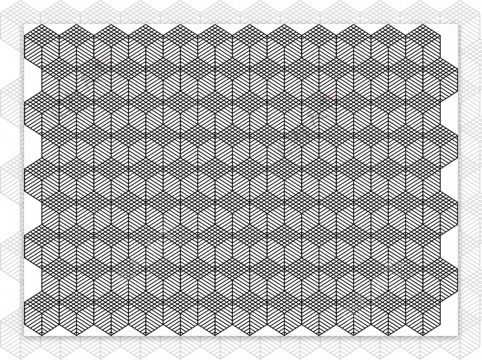 立方体光栅矢量图