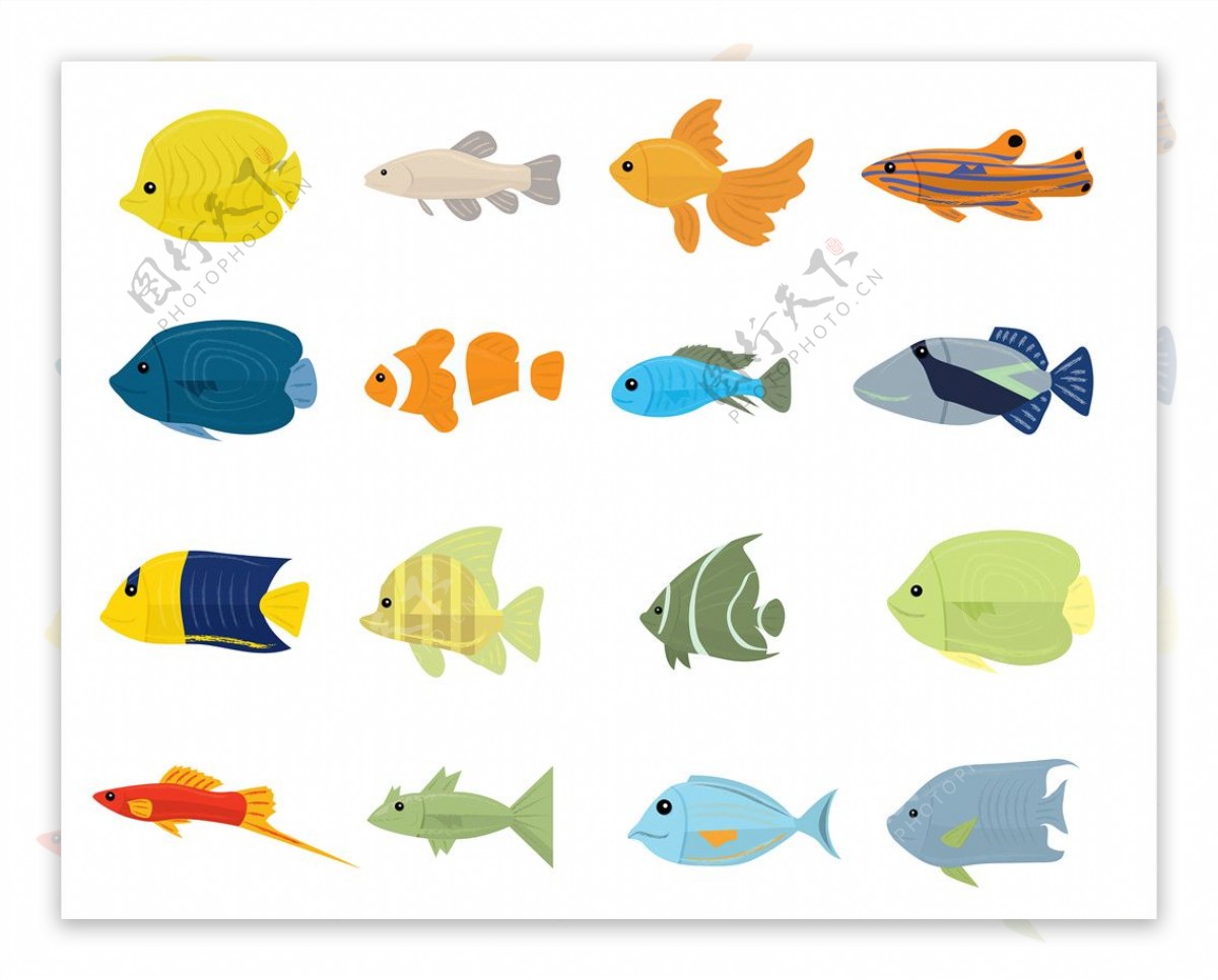 海洋鱼类三设计图__PSD分层素材_PSD分层素材_设计图库_昵图网nipic.com