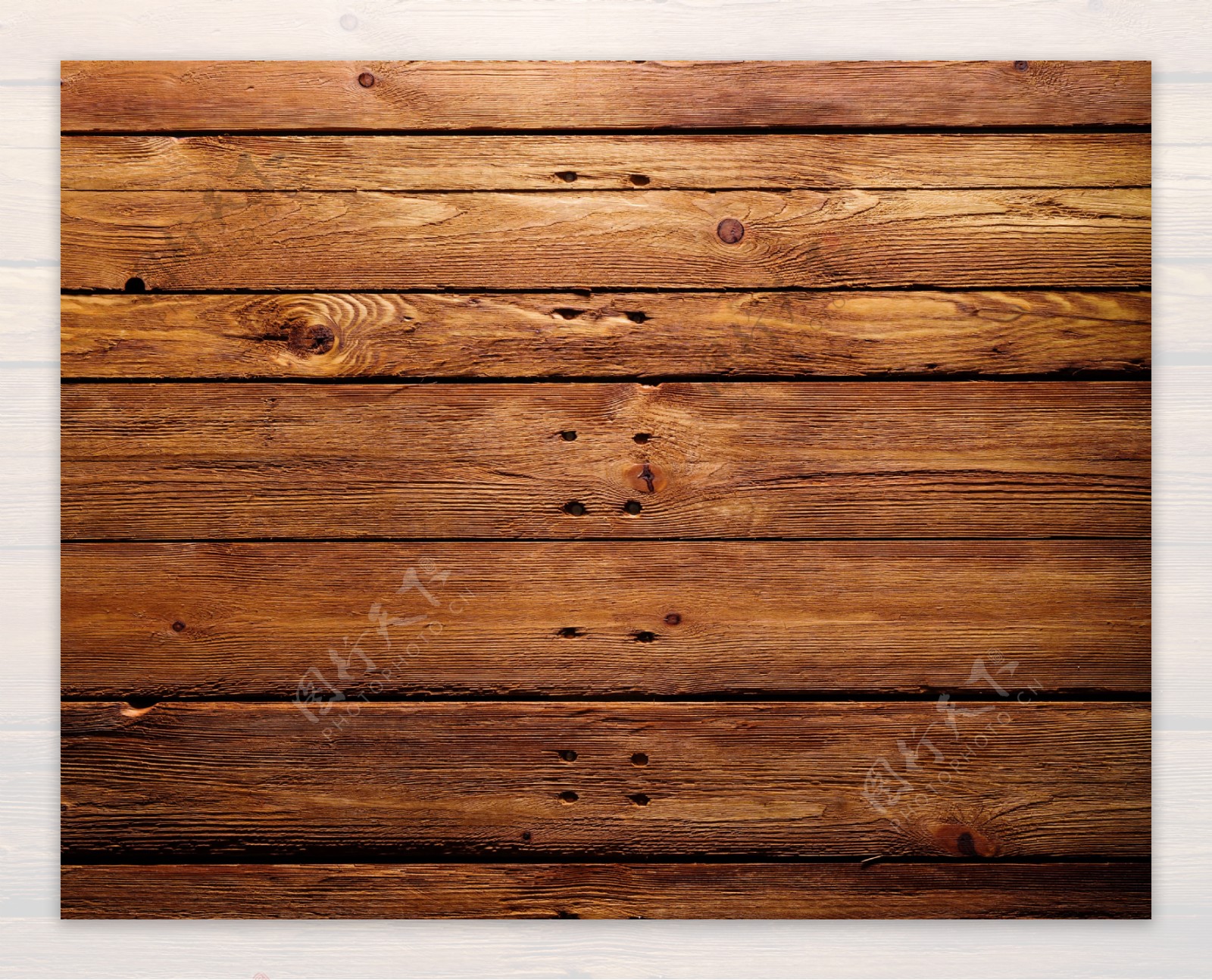 红色旧木板背景