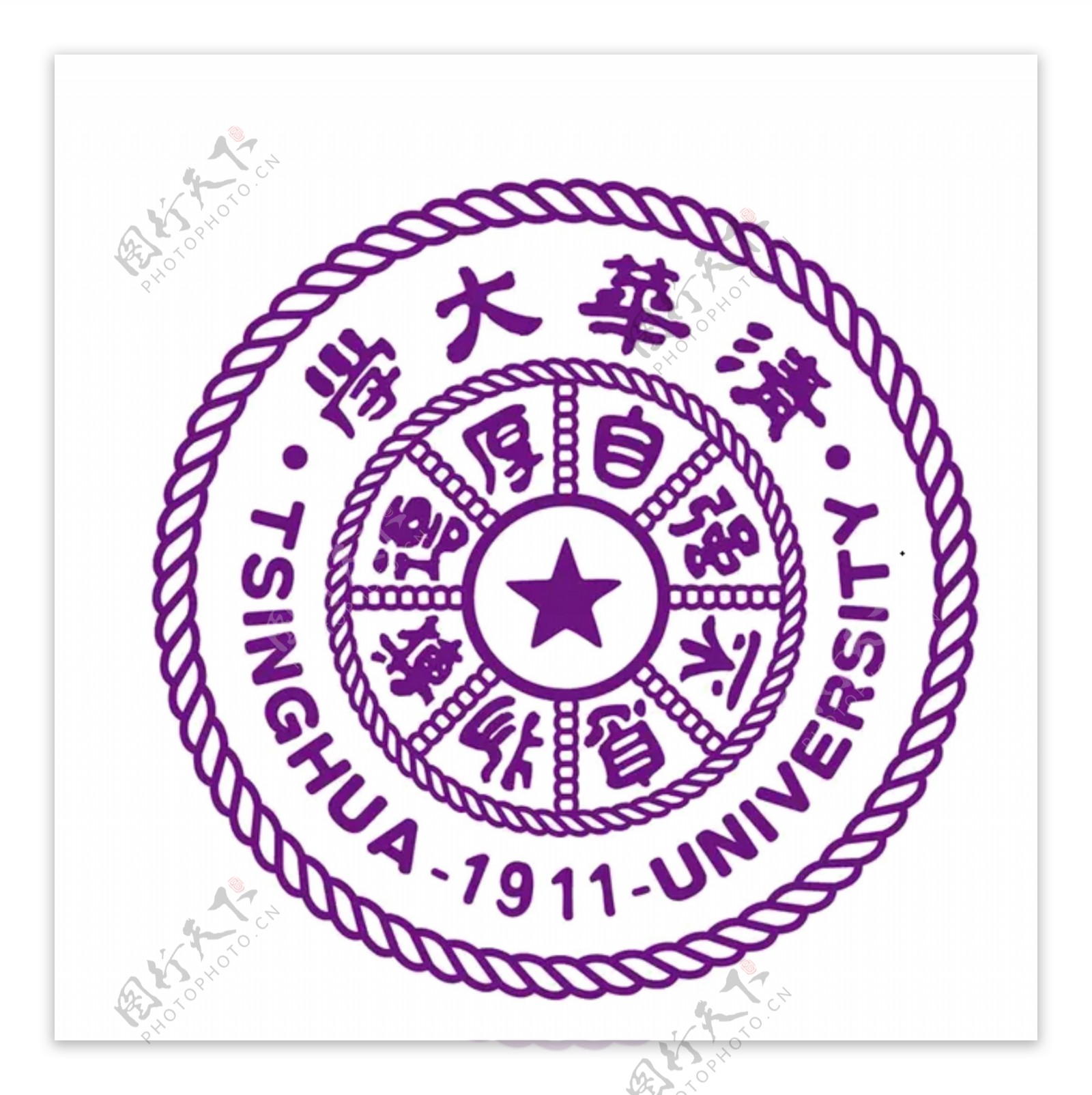 清华大学校徽logo