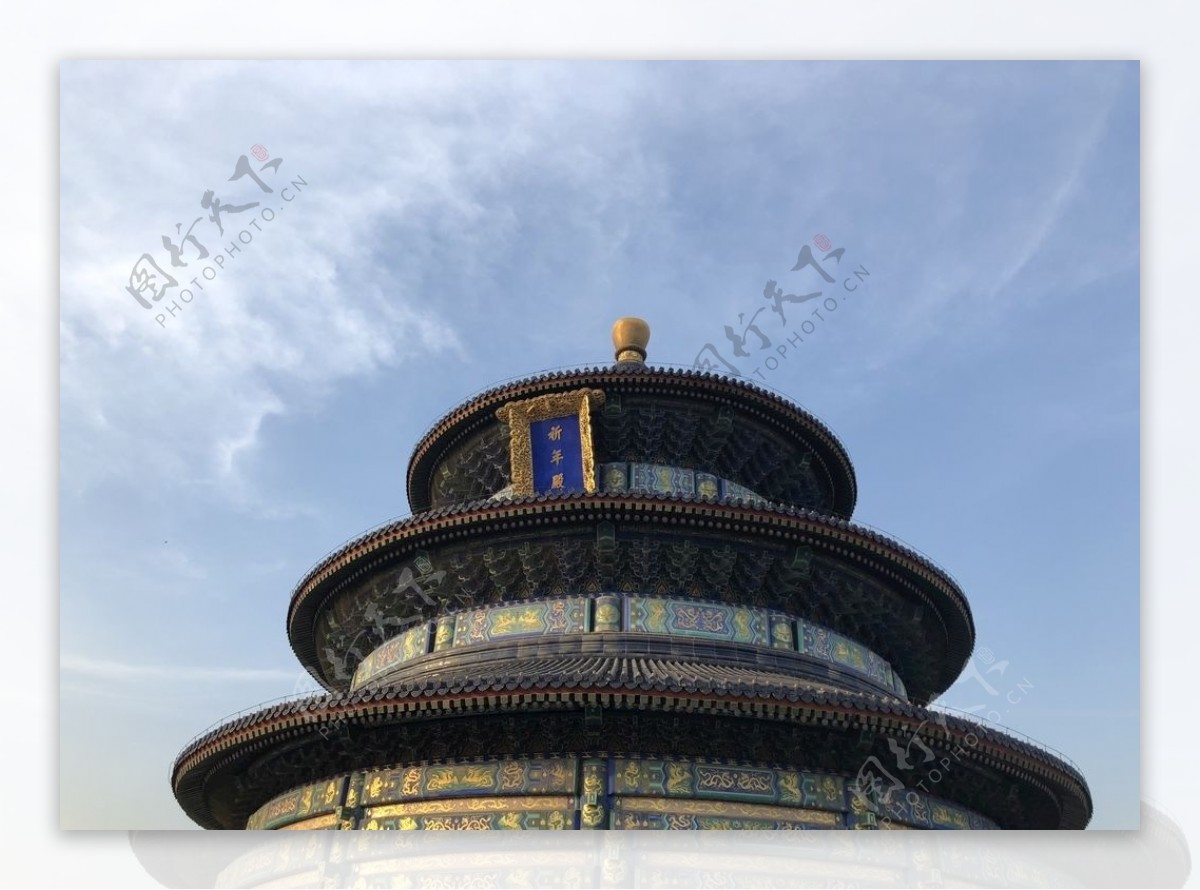 中国北京天坛祈年殿