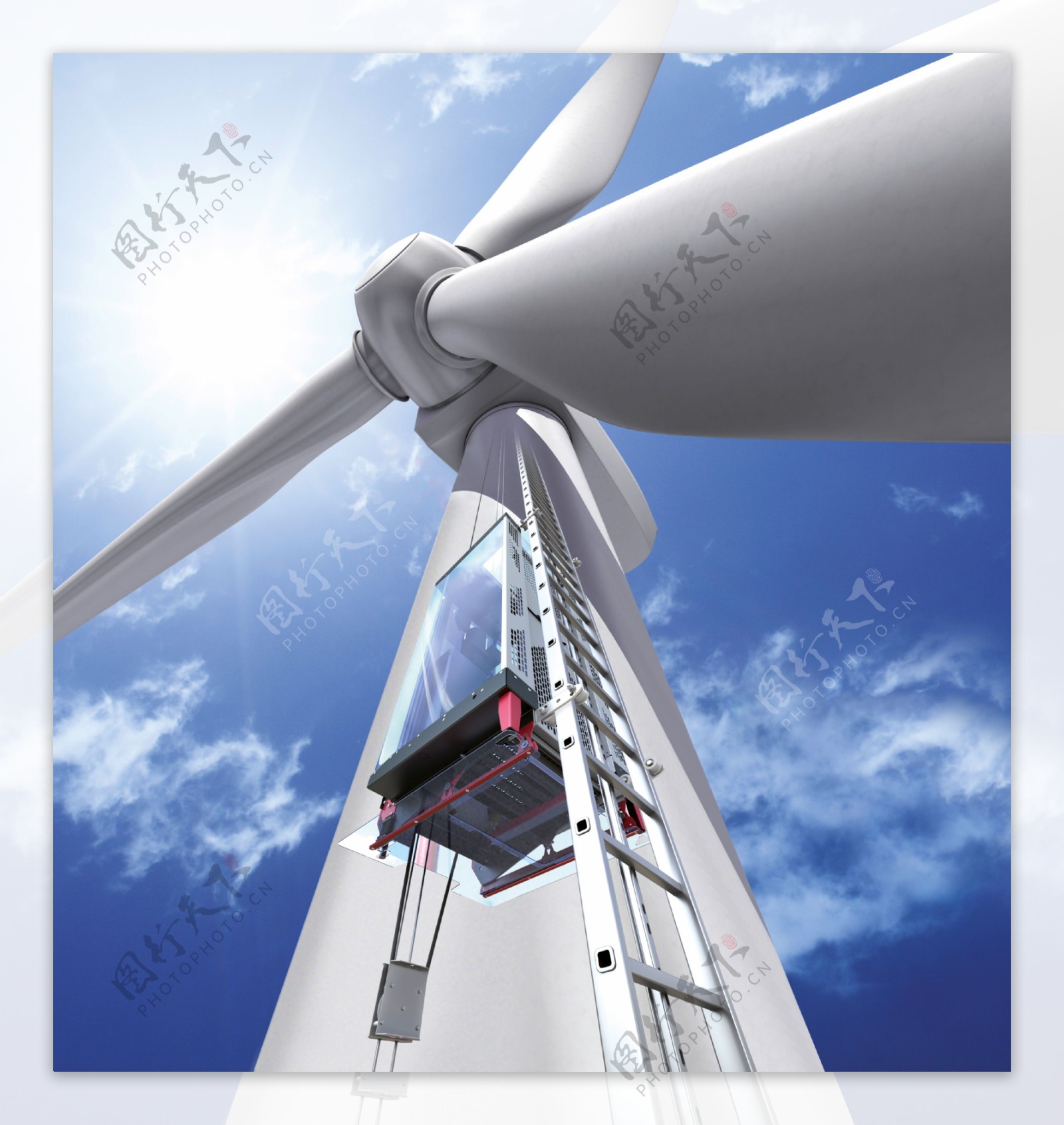 风机电梯风力发电