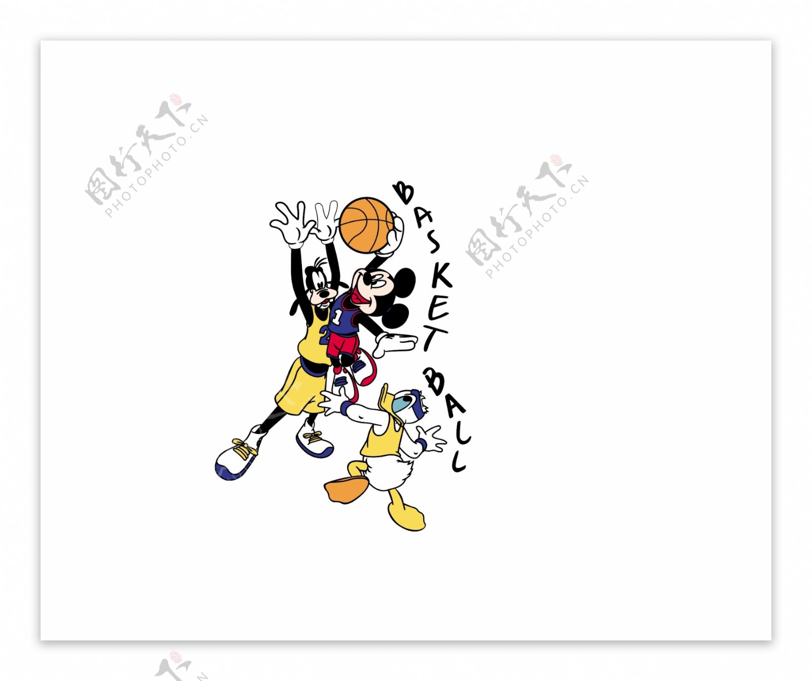 迪士尼打篮球