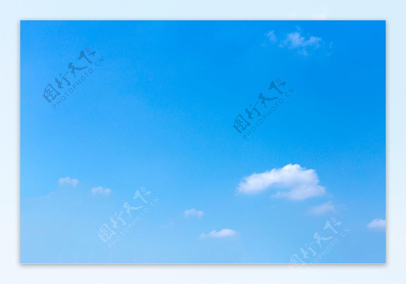 蓝天白云背景素材壁纸