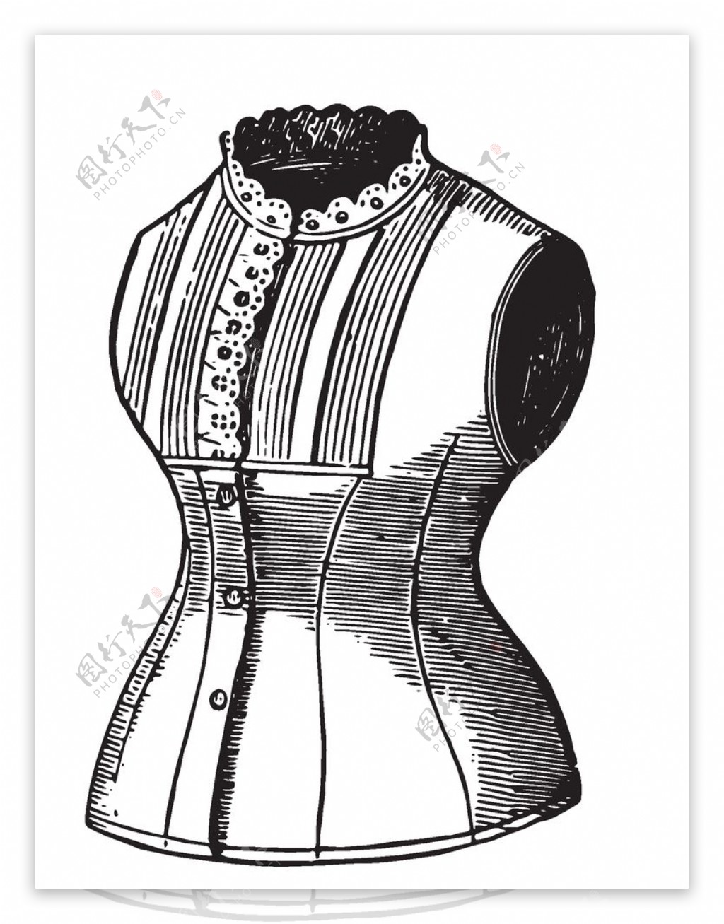 欧式古典女士服装设计