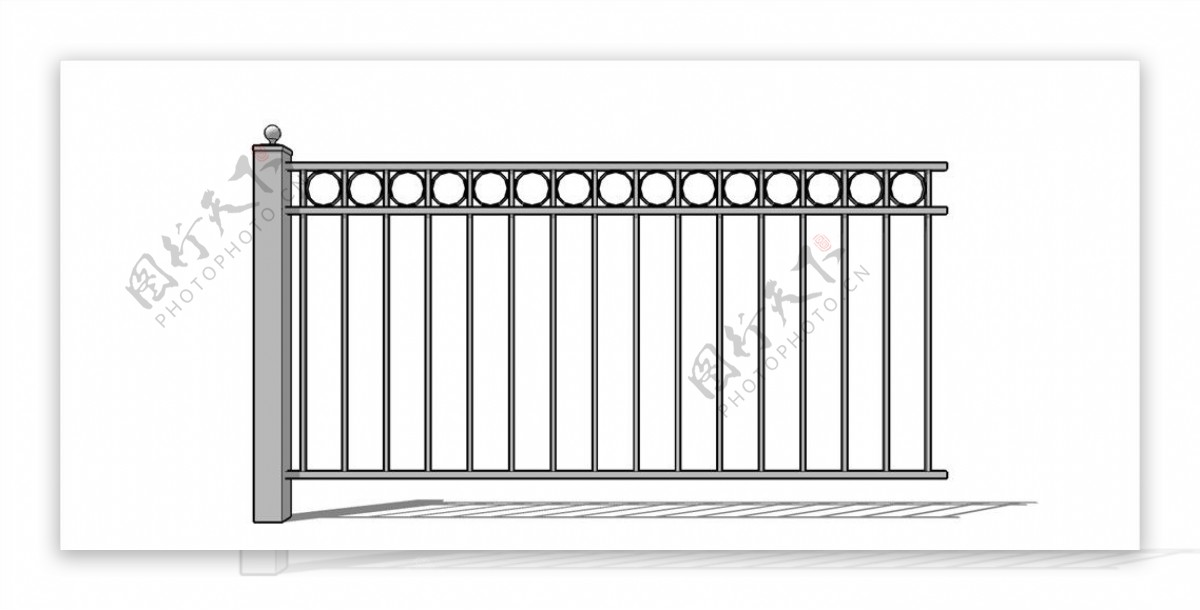 木篱笆围栏院子素材园子篱