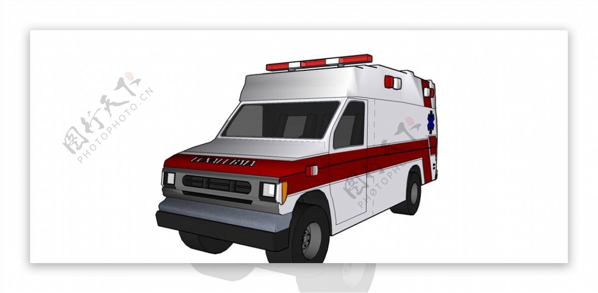 救护车模型