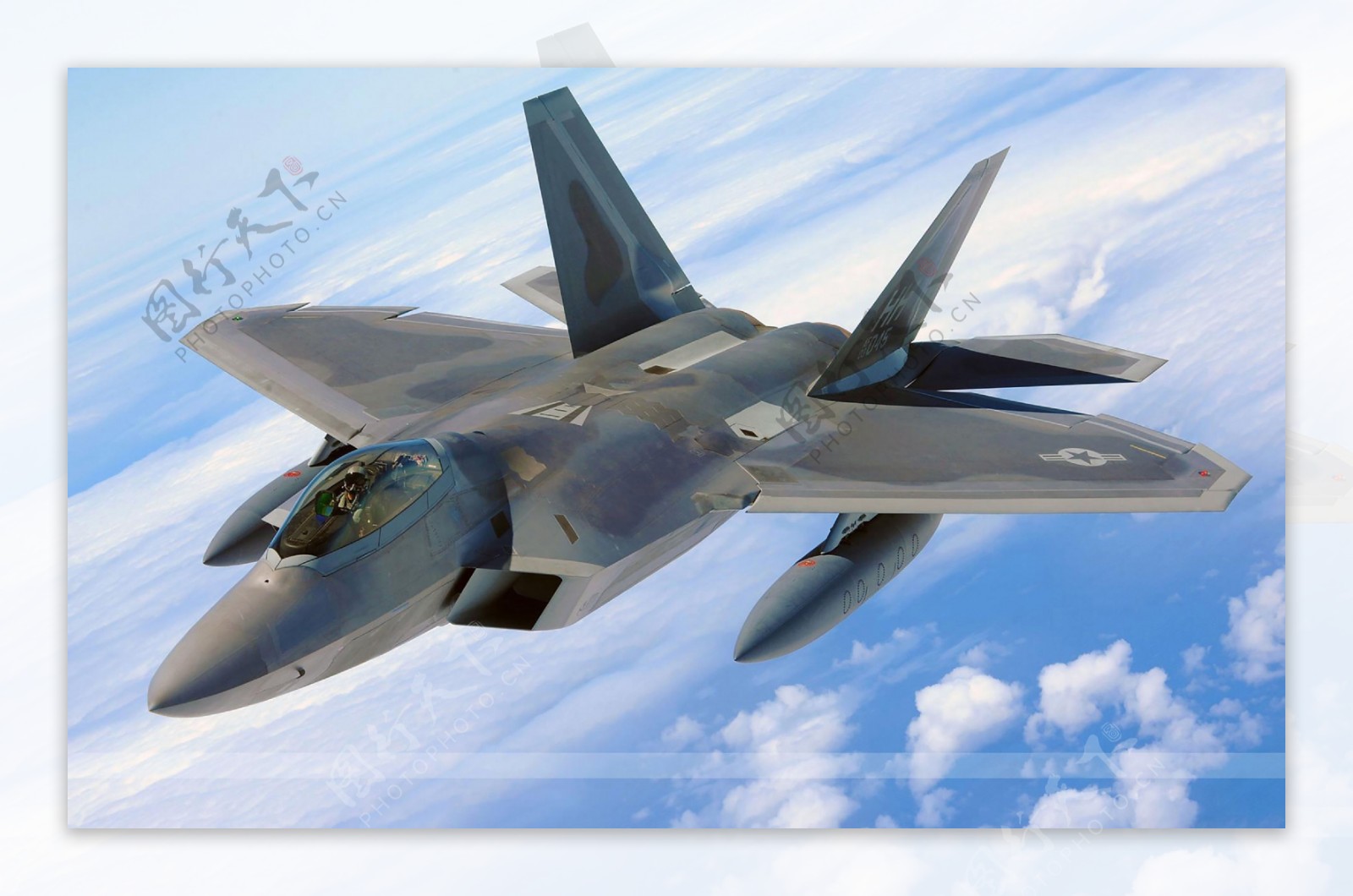 Lockheed Martin F-22 Raptor обои 1600x1200.