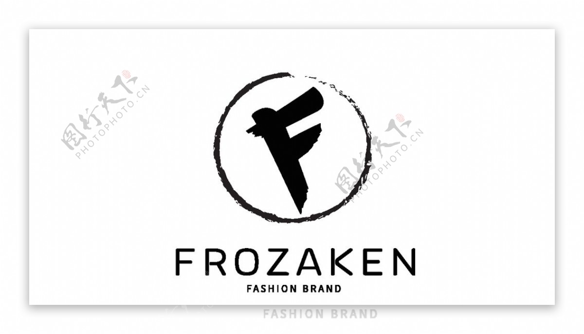 创意矢量logo标志F元素
