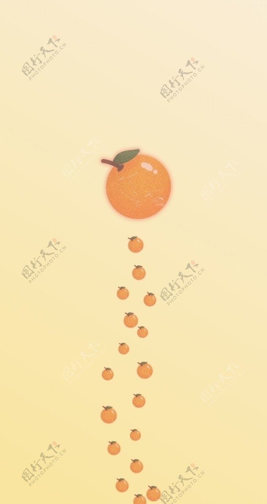橙汁壁纸
