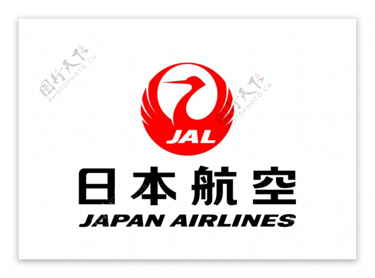 日本航空JAL标志LOGO