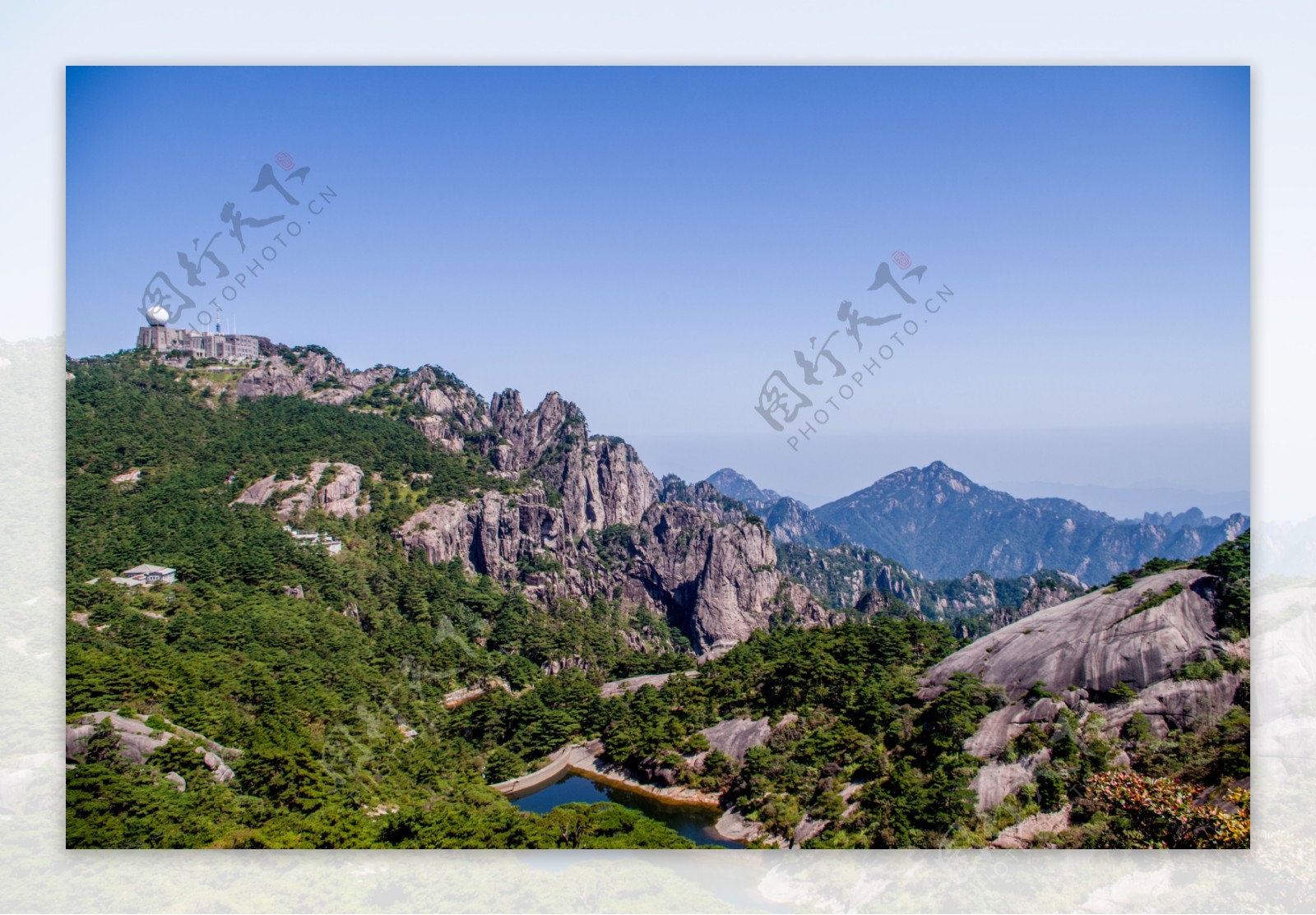 黄山秋景