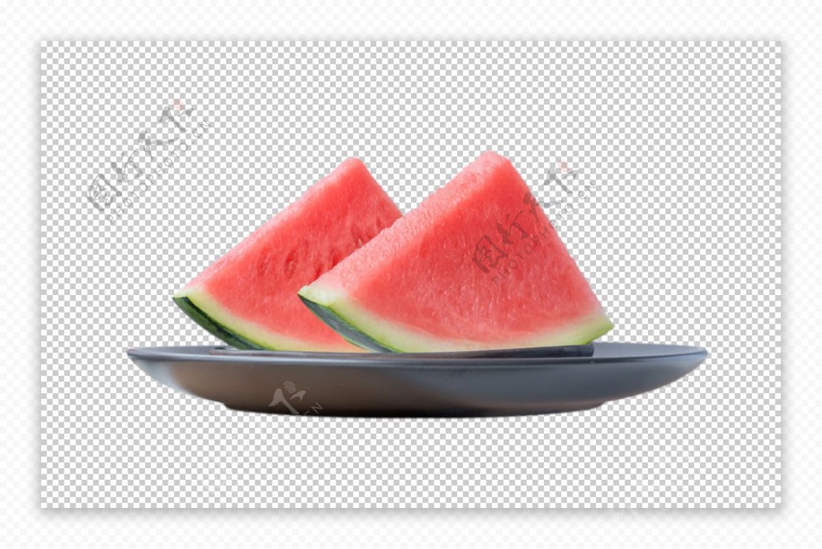 西瓜水果新鲜夏季海报素材