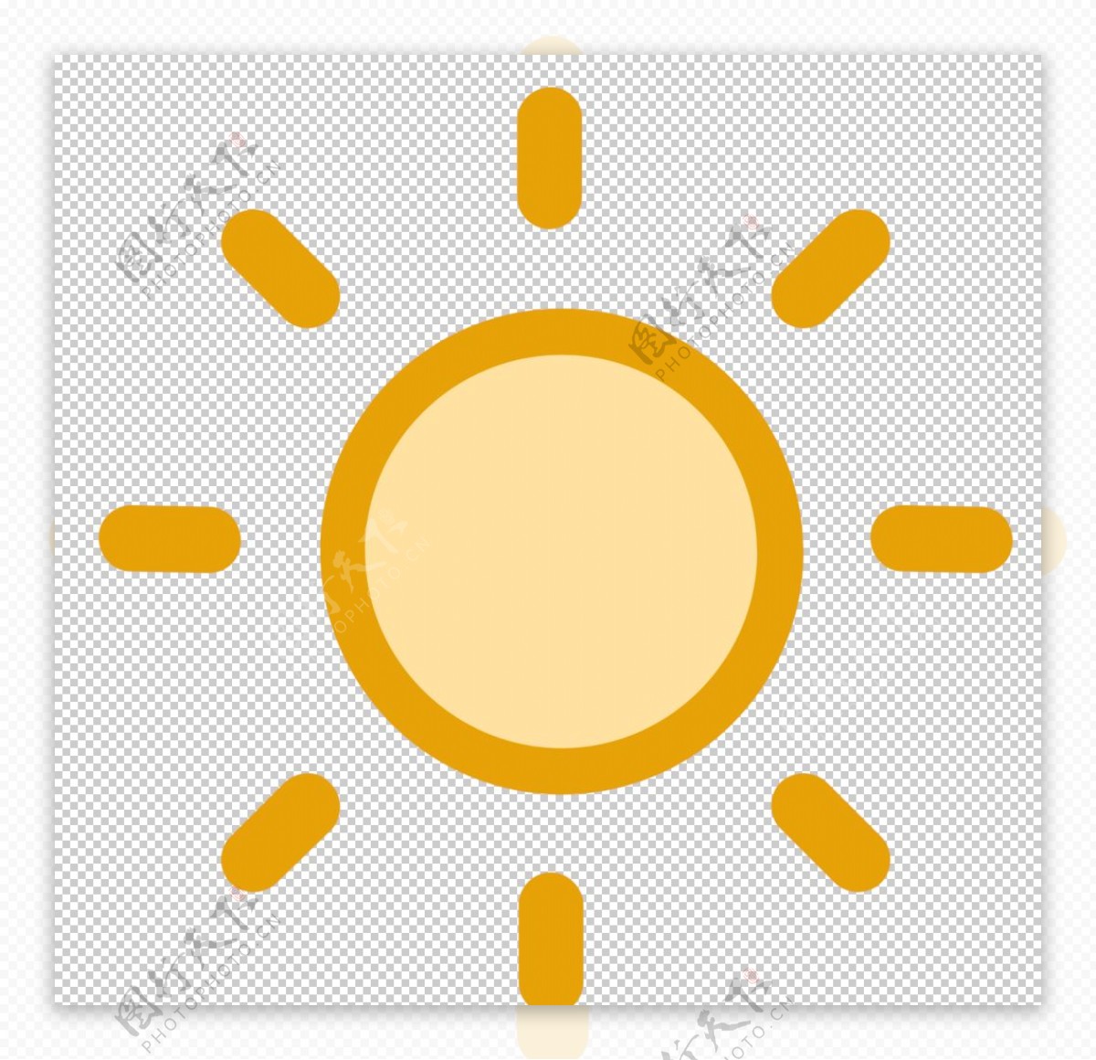 阳光标志标识图形图标素材