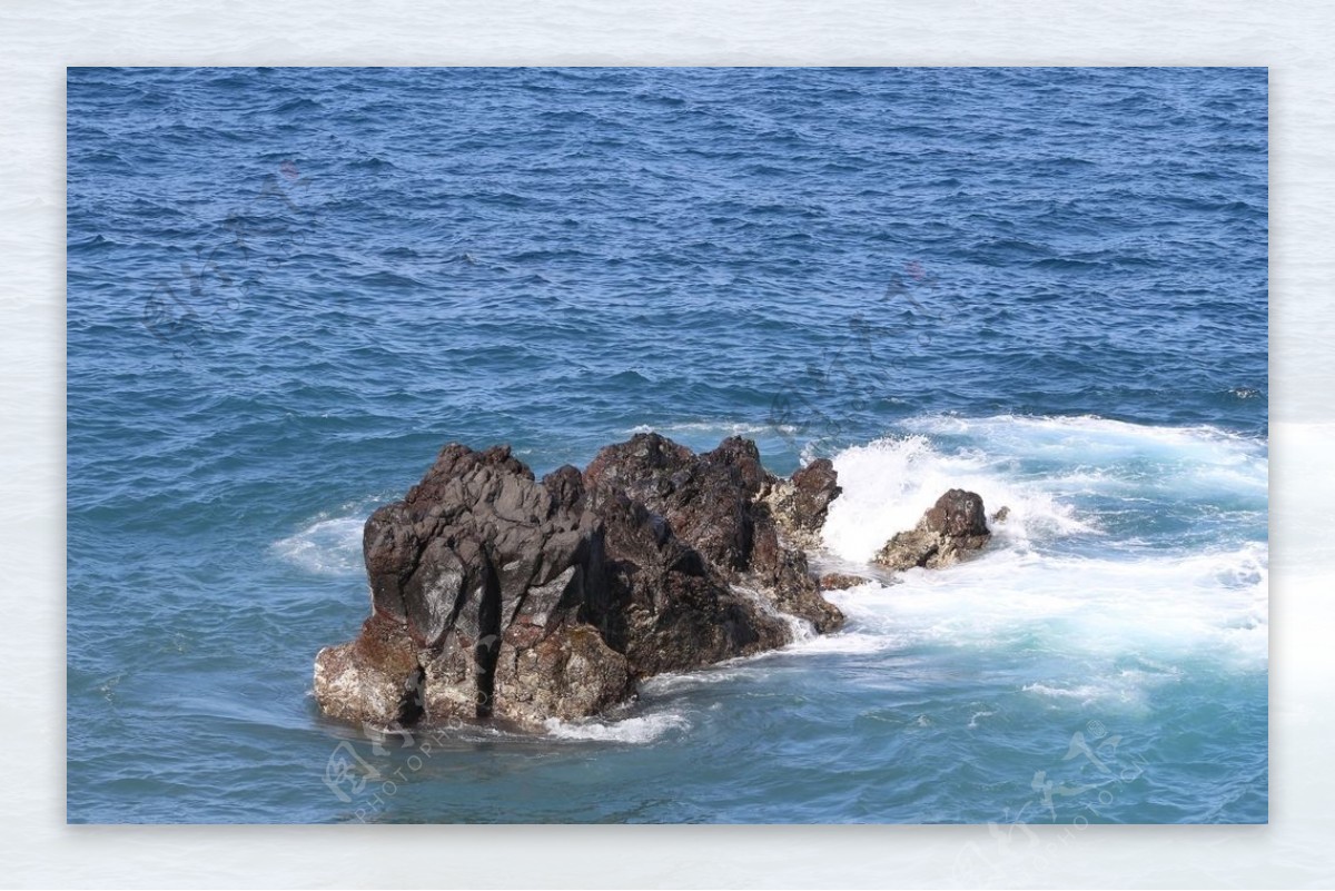 海岸风景摄影图