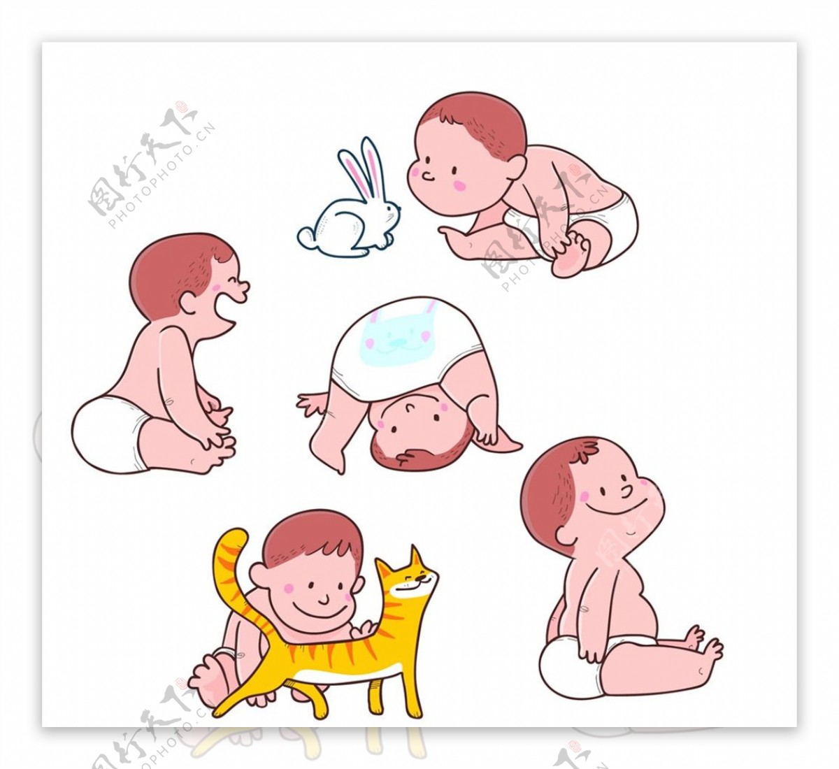 可爱婴儿设计图片