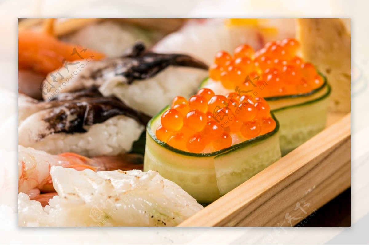 鱼子酱美食食材背景海报素材图片