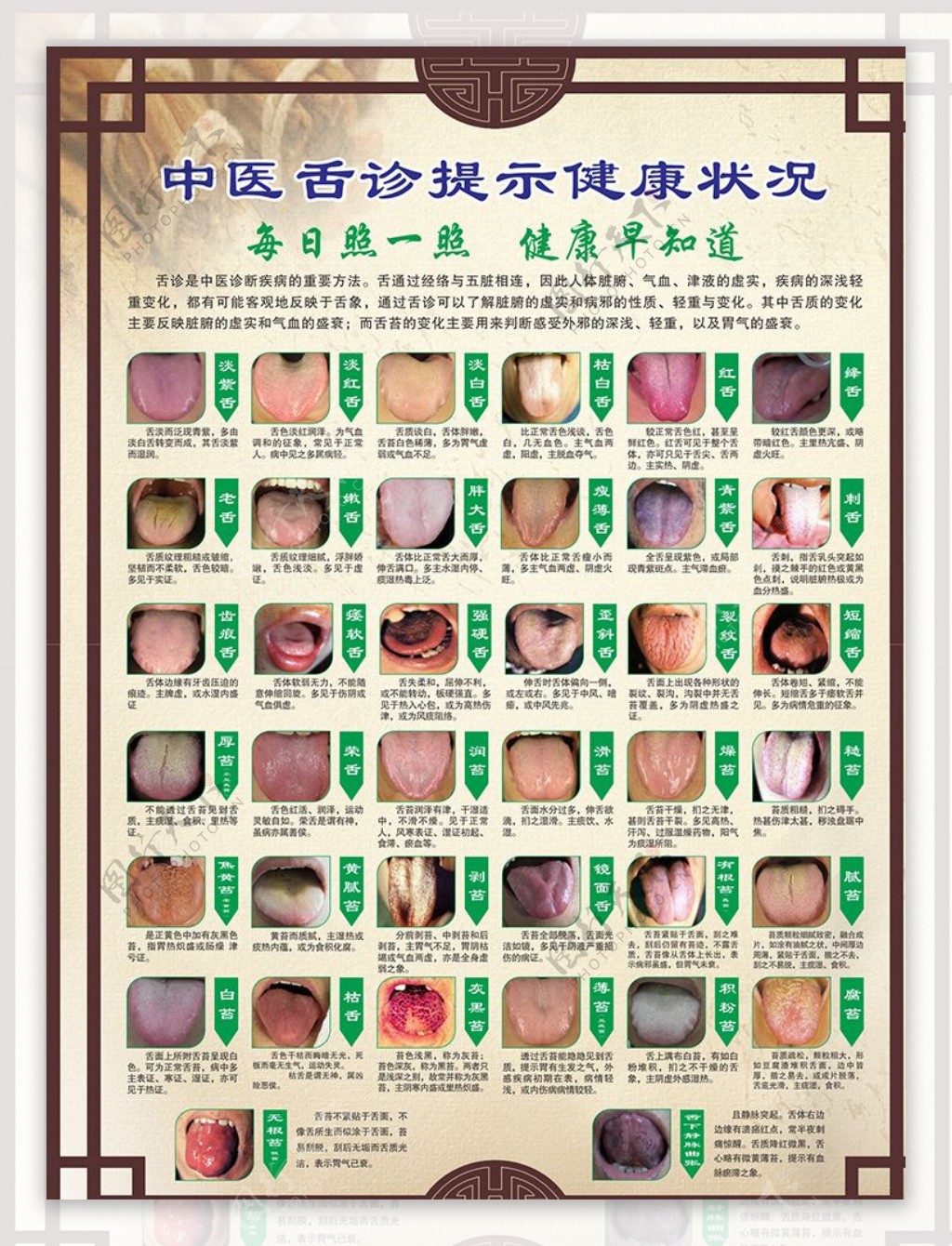 中医舌诊图片