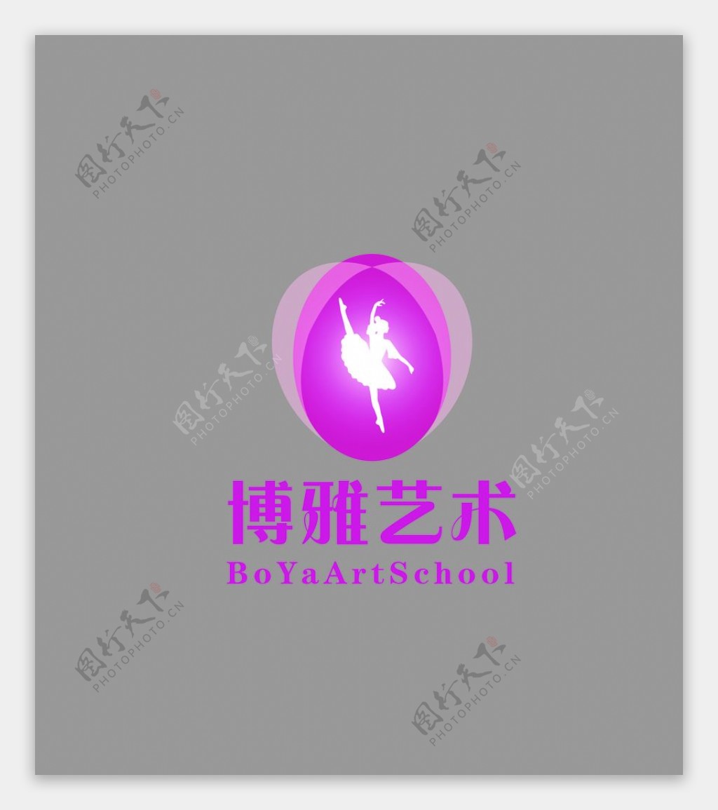 博雅艺术logo图片