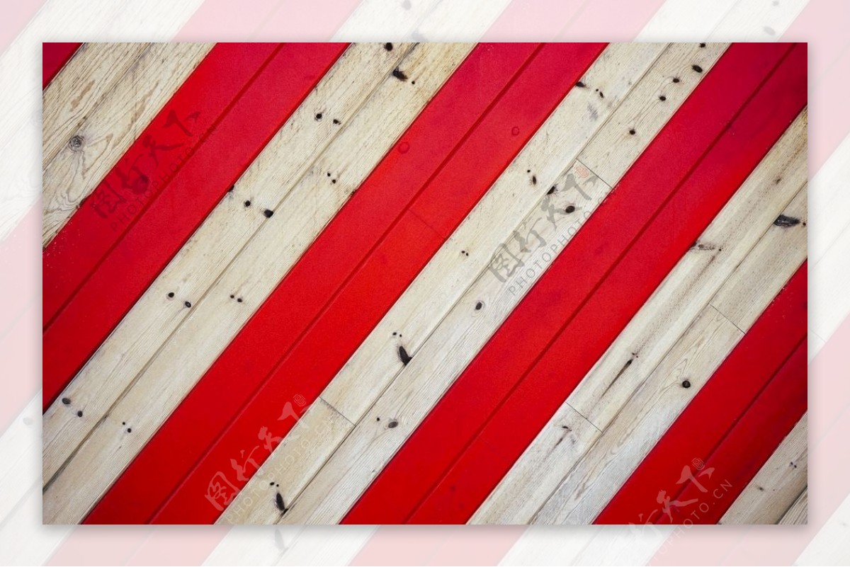 红白木板背景图片