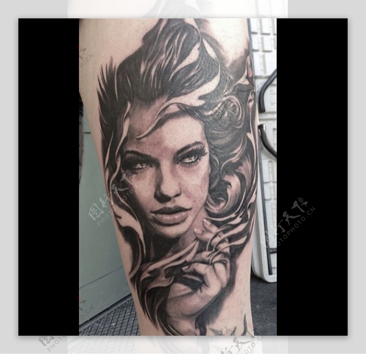 ArtStation - Tattoos girl